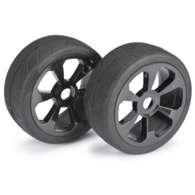Pneus "6 Spoke" Buggy 1/8 "Estrada" (2) Pneus "6 Spoke" Buggy 1/8 "Estrada" (2)-2530008
