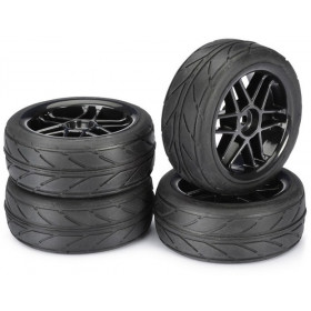 Pneus Onroad 1/10 "6 Spoke / Profile" (4) Pneus Onroad 1/10 "6 Spoke / Profile" (4)-2510003
