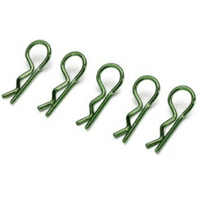 Body Clips medium/green (10 pcs) Chavetas Médias - Verde (10pcs)-2440016