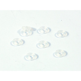 SILICONE O-RING P-3 (CLEAR/8pcs) SILICONE O-RING P-3 (CLEAR/8pcs)