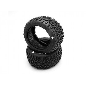 HB PROTO TIRE (White/Baja 5B Rear/2pcs) HB PROTO TIRE (White/Baja 5B Rear/2pcs)