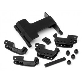 SERVO MOUNT/HIGH LINK BRACKET SET (WHEELY KING) SERVO MOUNT/HIGH LINK BRACKET SET (WHEELY KING)