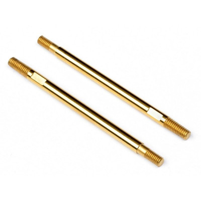 TITANIUM NITRIDE COATED SHOCK SHAFT 3x50mm (2pcs)