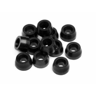 RUBBER BUMP STOP 3x7x4mm (12pcs)
