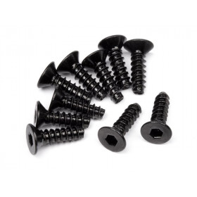 TP. FLAT HEAD SCREW M3x10mm (HEX SOCKET/10pcs) TP. FLAT HEAD SCREW M3x10mm (HEX SOCKET/10pcs)
