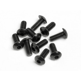 BUTTON HEAD SCREW M4x10mm (HEX SOCKET/10pcs) BUTTON HEAD SCREW M4x10mm (HEX SOCKET/10pcs)