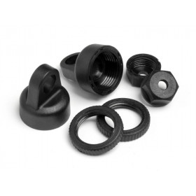 SHOCK CAP AND PRELOAD COLLAR SET SHOCK CAP AND PRELOAD COLLAR SET