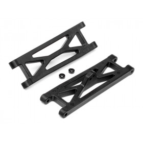 GRAPHITE FRONT SUSPENSION ARM SET GRAPHITE FRONT SUSPENSION ARM SET