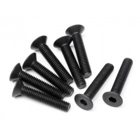FLAT HEAD SCREW M3x16mm (HEX SOCKET/10pcs) FLAT HEAD SCREW M3x16mm (HEX SOCKET/10pcs)