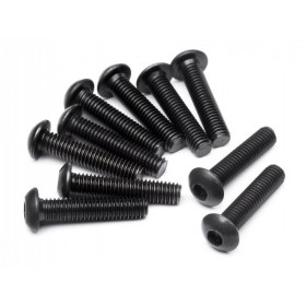 BUTTON HEAD SCREW M3x14mm (HEX SOCKET/10pcs) BUTTON HEAD SCREW M3x14mm (HEX SOCKET/10pcs)
