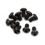 BUTTON HEAD SCREW M2.5x4mm (HEX SOCKET/10pcs)