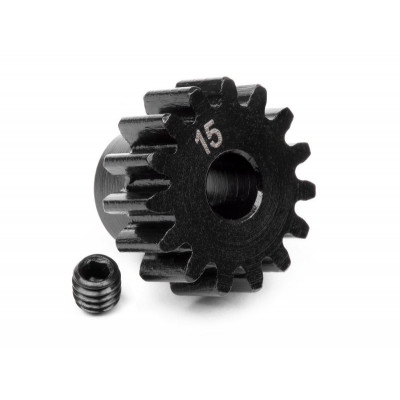 PINION GEAR 15 TOOTH (1M / 5mm SHAFT)