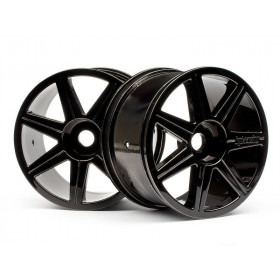 7 SPOKE BLACK CHROME TROPHY TRUGGY WHEEL 7 SPOKE BLACK CHROME TROPHY TRUGGY WHEEL
