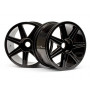 7 SPOKE BLACK CHROME TROPHY TRUGGY WHEEL