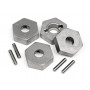 17MM HEX AND PIN SET (4pcs)