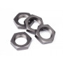 WHEEL NUT 17MM GUN METAL (4 PCS)