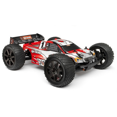 Clear Trophy Truggy Flux Bodyshell w/Window Masks and Decals