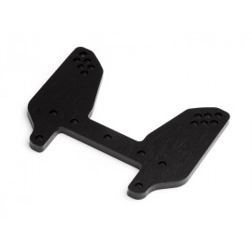 Front Shock Tower 4mm Black (Trophy Buggy) Front Shock Tower 4mm Black (Trophy Buggy)