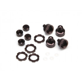 SHOCK COLOR PARTS SET (DARK BROWN ANODIZED) SHOCK COLOR PARTS SET (DARK BROWN ANODIZED)