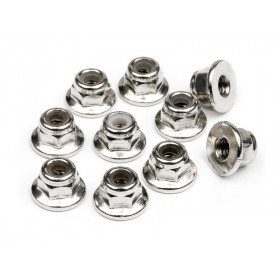 FLANGED LOCK NUT M3 (10pcs) FLANGED LOCK NUT M3 (10pcs)