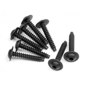 TP FLANGED SCREW M3x18mm (HEX SOCKET/8pcs) TP FLANGED SCREW M3x18mm (HEX SOCKET/8pcs)