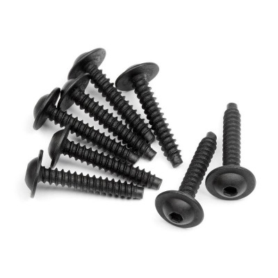 TP FLANGED SCREW M3x18mm (HEX SOCKET/8pcs)