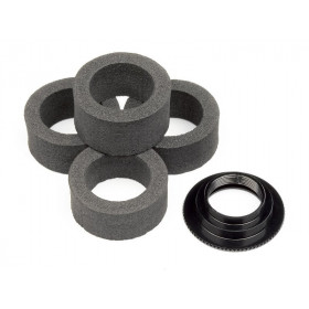 SERVO SAVER FOAM (4pcs) WITH ADJUST NUT SERVO SAVER FOAM (4pcs) WITH ADJUST NUT