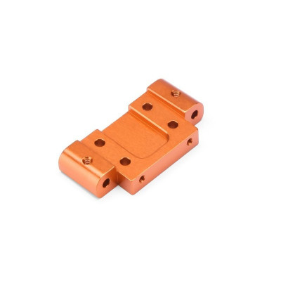 ALUMINUM FRONT SUSPENSION ARM MOUNT (3 DEG/ORANGE)