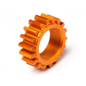 THREADED PINION 18Tx12mm (1M) (ORANGE) THREADED PINION 18Tx12mm (1M) (ORANGE)