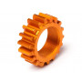 THREADED PINION 18Tx12mm (1M) (ORANGE)