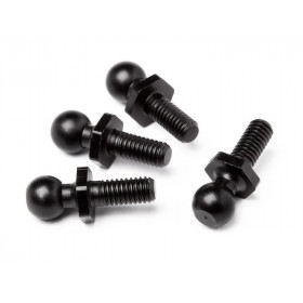 BALL STUD 4.7x14mm (BLACK/4pcs) BALL STUD 4.7x14mm (BLACK/4pcs)