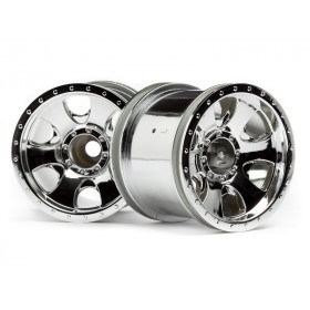 WARLOCK WHEEL CHROME (2.2in/2pcs) WARLOCK WHEEL CHROME (2.2in/2pcs)