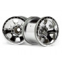 WARLOCK WHEEL CHROME (2.2in/2pcs)