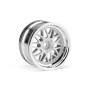 HRE C90 WHEEL 26mm CHROME/WHITE (6mm OFFSET/2pcs)