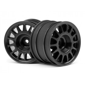 WR8 RALLY OFF-ROAD WHEEL BLACK (48X33MM/2PCS) WR8 RALLY OFF-ROAD WHEEL BLACK (48X33MM/2PCS)