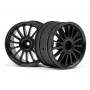 WR8 TARMAC WHEEL BLACK (2.2"