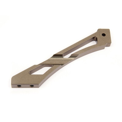ALUMINUM REAR BRACE (HARD ANODIZED)