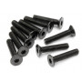 FLAT HEAD SCREW M3x15mm (HEX SOCKET/10pcs)