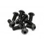 BUTTON HEAD SCREW M3x6mm (HEX SOCKET/10pcs)