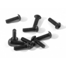 BUTTON HEAD SCREW M3x10mm (HEX SOCKET/10pcs) BUTTON HEAD SCREW M3x10mm (HEX SOCKET/10pcs)