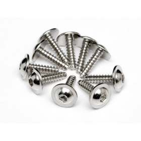 TP. FLANGED SCREW M2.6x10mm (HEX SOCKET/10pcs) TP. FLANGED SCREW M2.6x10mm (HEX SOCKET/10pcs)