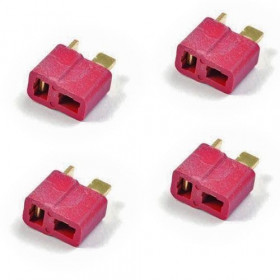 Deans  gold  connector,  Female  (4pcs) Deans  gold  connector,  Female  (4pcs)