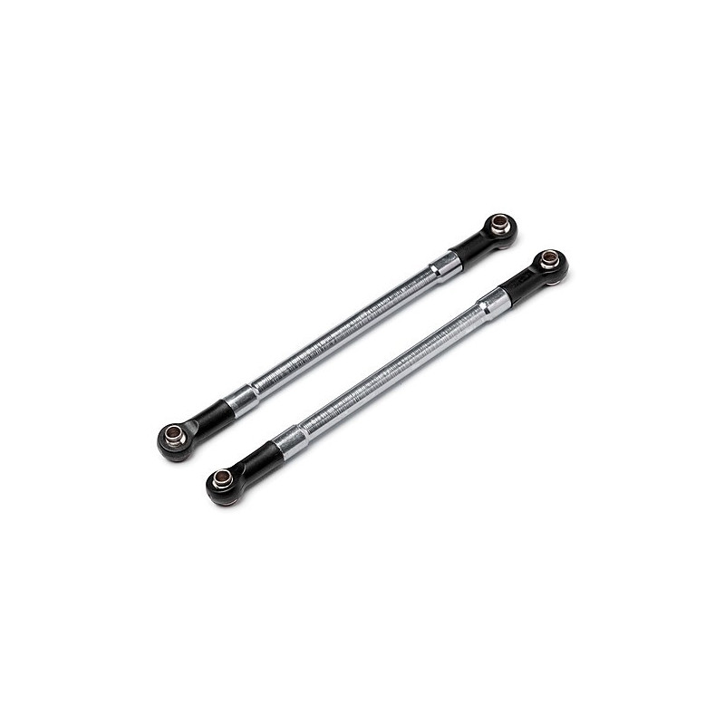 Centre Linkage 105mm Gunmetal 2pcs (Scout RC) Centre Linkage 105mm Gunmetal 2pcs (Scout RC)