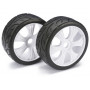 Wheel Set LP Buggy äStreetô white 1:8 (2 pcs)