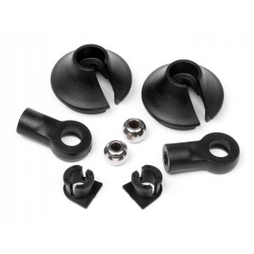Shock End/Shock Spring Retainer Set Shock End/Shock Spring Retainer Set