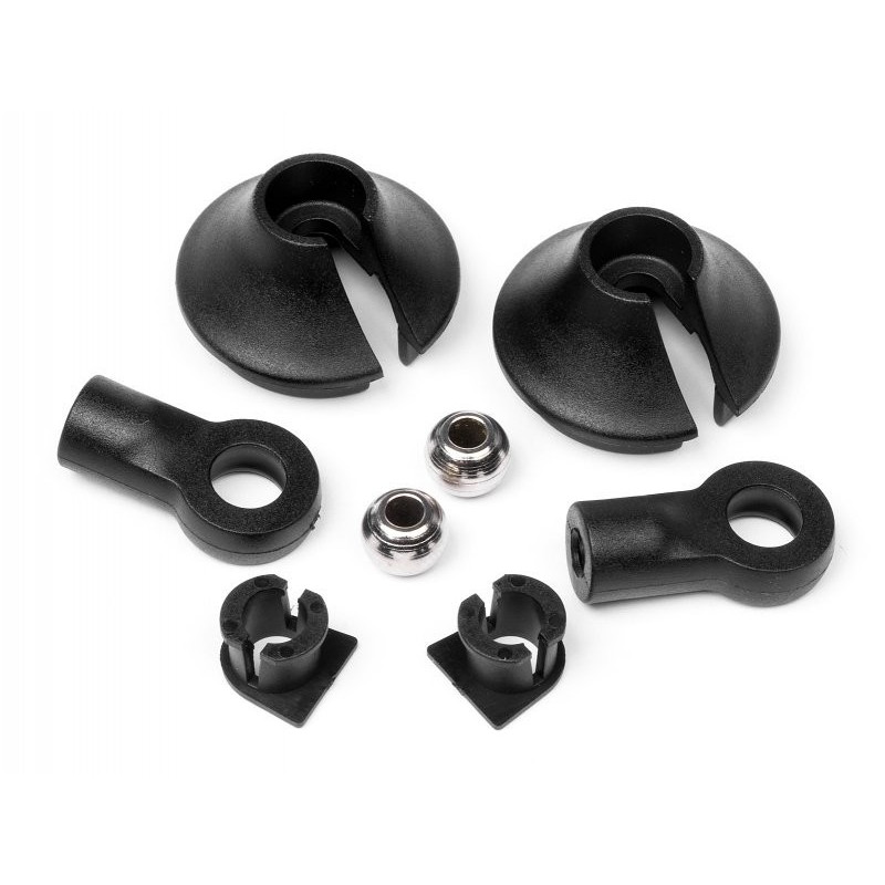 Shock End/Shock Spring Retainer Set Shock End/Shock Spring Retainer Set