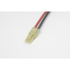 Mini  Tamiya  connector,  Male,  silicon  wire  14AWG,  10cm  (1pc) Mini  Tamiya  connector,  Male,  silicon  wire  14AWG,  10cm  (1pc)