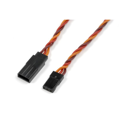 Extension wire "twisted" JR/Hitec, 22AWG, 45cm (1pc)