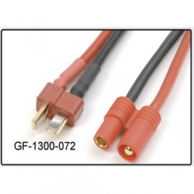 Conversion lead Deans Female - 3.5mm gold connector, silicon Conversion lead Deans Female - 3.5mm gold connector, silicon