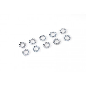 Locking washer, M3, Galvanized Steel (10pcs) Locking washer, M3, Galvanized Steel (10pcs)